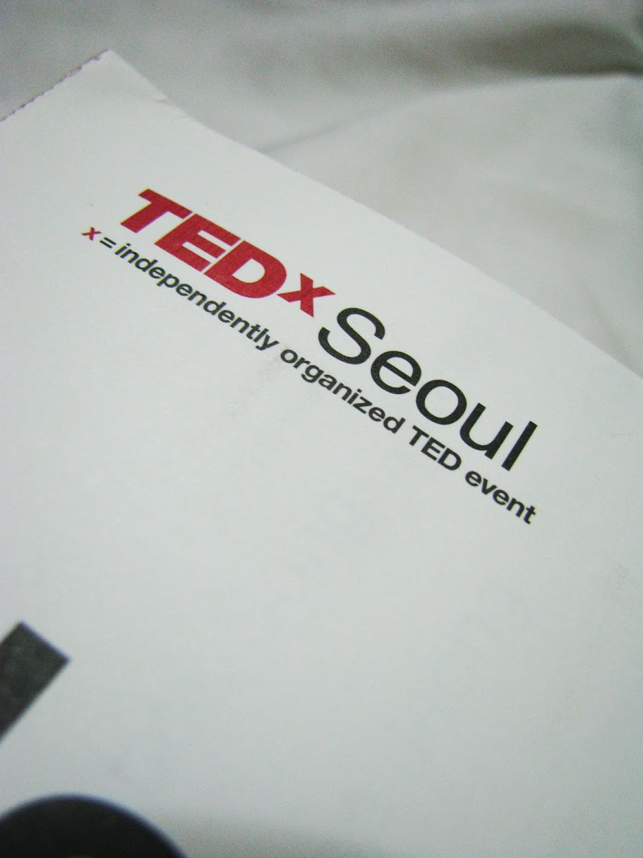 자극과 공유를 통한 변화, TEDxSeoul 2009