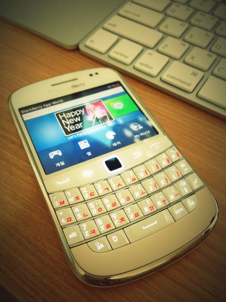 블랙베리(Blackberry) 9900, 이런 스마트폰(?)이었오!