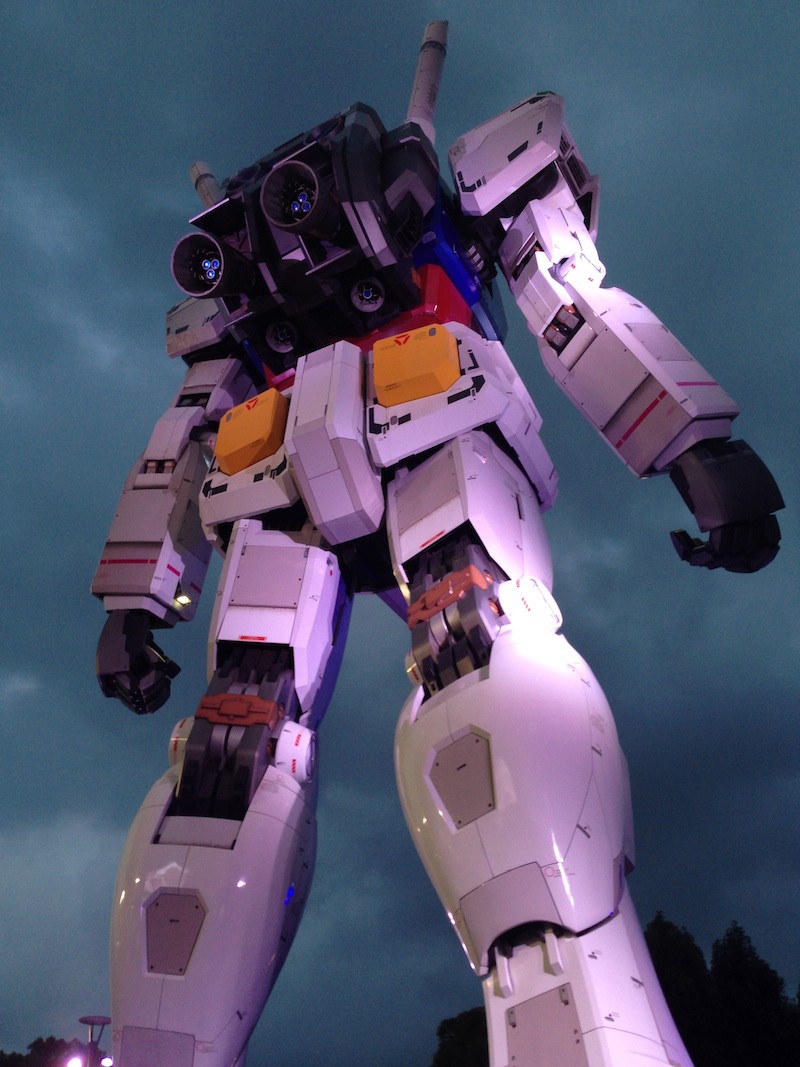 Gundam in Odaiba