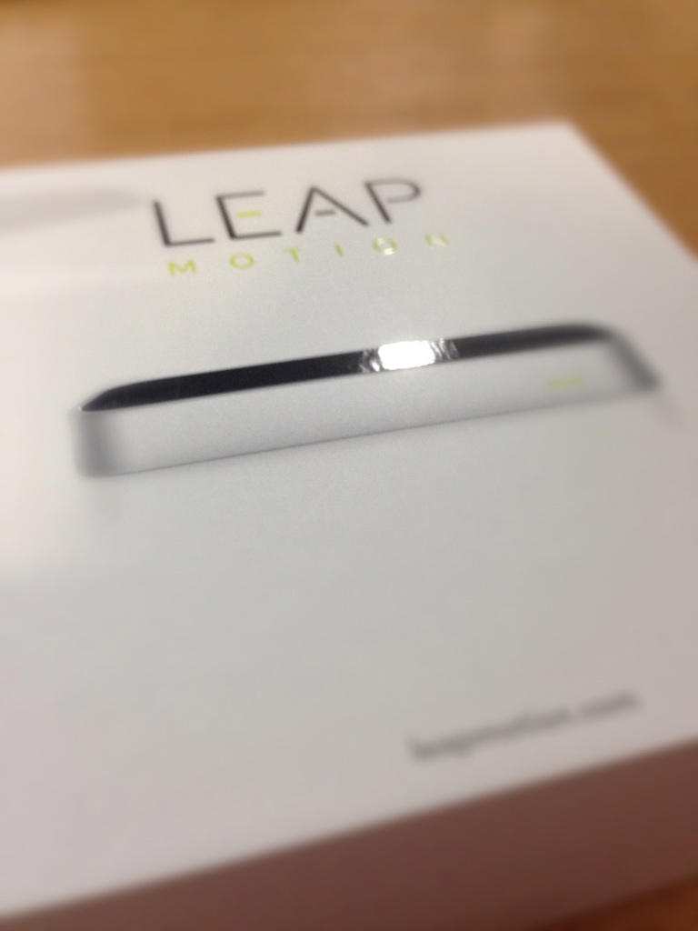Leap Motion 드디어 배송
